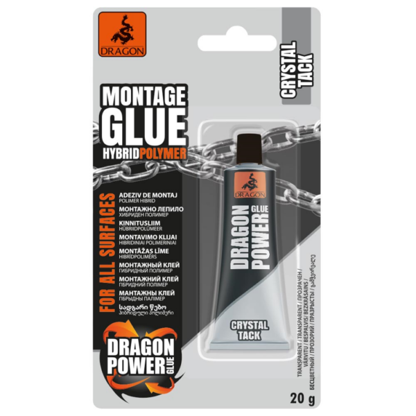 Adeziv, instant, 20 g, CLEAR POWER, DRAGON