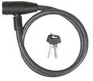 Lacat antifurt pentru bicicleta Top Tools. 12 x 800 mm. 2 chei.