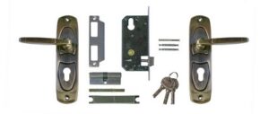 Lacat cu broasca si maner pentru usa de interior MPN. M15AB.