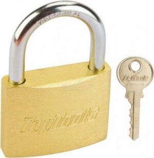 Lacat 2 chei. fonta. acoperire cupru 60mm TopTools