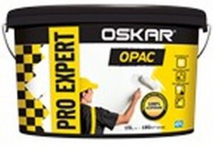 Vopsea lavabila pentru interior, 15 l, Alba, EXPERT OPAC, OSKAR