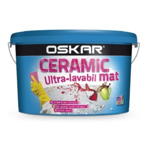 Vopsea lavabila pentru interior, 8.5 l, mat, ULTRA CERAMIC OSKAR