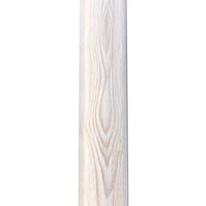 Plinta pentru podea FD75 Omic. 70 x 26 mm. Stejar alb.