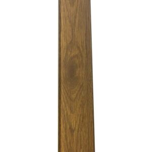 Plinta pentru podea FD75 Omic. 70 x 26 mm. Stejar alb Makro.