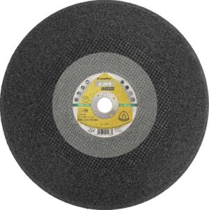 Disc debitare otel SUPRA A24R Klingspor. 400 x 4.5 x 32 mm.