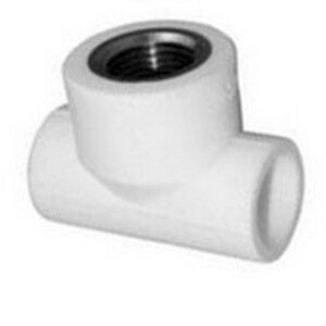 Teu conector PPR d25 х 3/4'F x 25 alb. EMIRPLAST