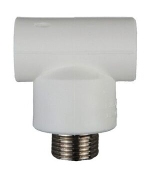 Teu conector PPR d25 х 3/4'M x 25 alb. EMIRPLAST