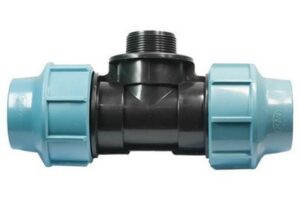 Teu conector PEID d40 х 1 1/2'M х 40 'MPN'