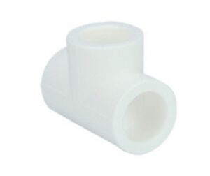 Teu conector PPR d25х32х25 alb. EMIRPLAST