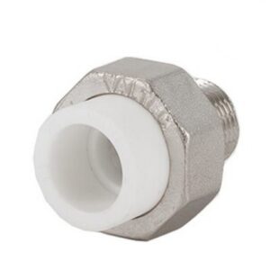 Olandez PPR d20X3/4'M alb. EMIRPLAST