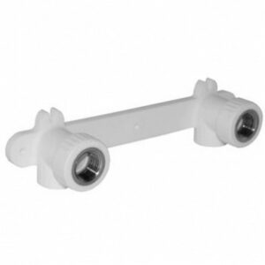 Priza de perete pentru baterie PPR d20 х 1/2'F. alb. EMIRPLAST