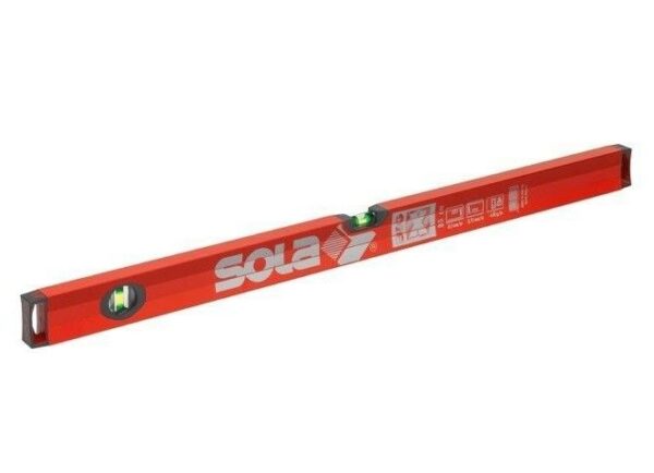 Уровень строительный BigX 60 Sola. Алюминий. X-профиль. Магнит. 2 капсулы. 60 см.