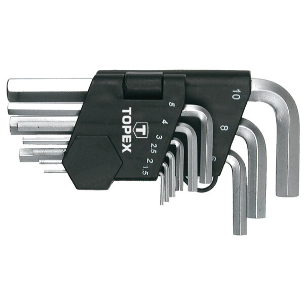 Chei hex 1.5-10 mm 9 buc. Topex