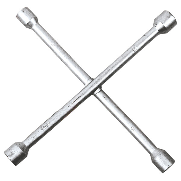 Cheie auto pentru roti Topex 37D310. Tip cruce. 17 x 19 x 22 mm. 350 mm.