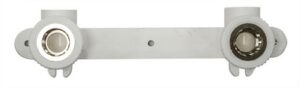 Priza de perete pentru baterie PPR d20 х 1/2'F. alb MPN