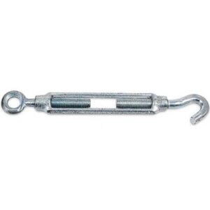 Talrep carlig-cerc galvanizat zinc 6mm'6mm'