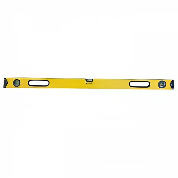 Dreptar din aluminiu cu nivel, 40 cm, 3 capsule, BAU WELT