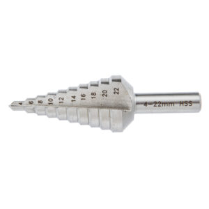 Burghiu conic in trepte 57H739 Graphite. 4 - 22 mm.