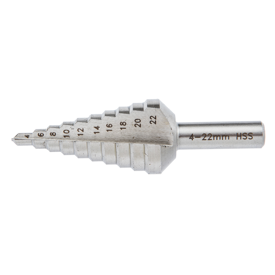 Burghiu conic in trepte 57H739 Graphite. 4 - 22 mm.