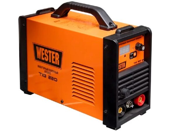 Aparat de sudat TIG 220 WESTER. 220 A. 1.6 - 5.0 mm.