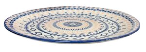 Farfurie ceramica cu decor, D 27 cm
