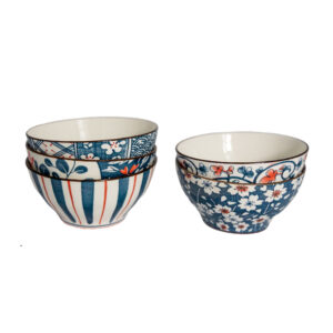 Set bol, ceramica, 350ml, 5buc, 6.5х12cm