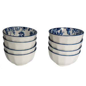 Set bol ceramica, 350ml, 8buc, 6.5х11cm