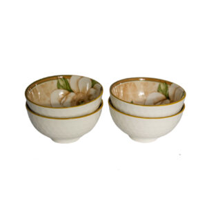 Set bol ceramica, 300ml, 4buc, 6.5х11cm
