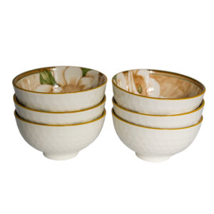 Set bol ceramica, 300ml, 6buc, 6.5х11cm