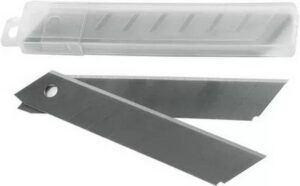 Lama rezerva pentru cutter Hardy. 18 mm. 10 buc.