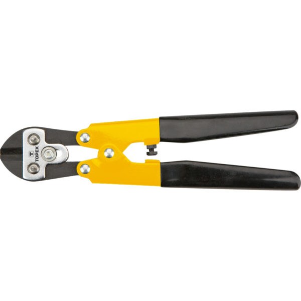Foarfece pentru bare. Mini. 210 mm. max d 4 mm. Topex.