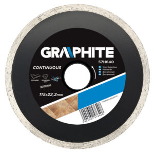 Disc diamant continu 115x22.2 mm. Graphite