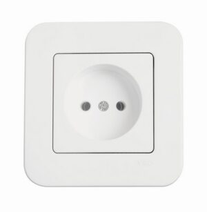 Priza fara impamantare Rollina Viko by Panasonic Alb 16 A