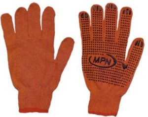 Manusi de lucru tricotate Orange MPN '1c-12buc'