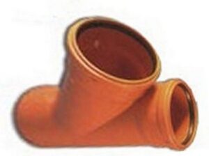 Ramificatie PVC canalizare Turplast-Bis. d 160 х 160 mm. 45 grade. Oranj.