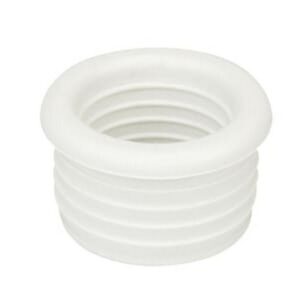 Reductie cauciuc canalizare D50x40 alb Aquer