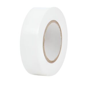 Banda izolatoare din PVC, 19 mm x 25 m, alba, GEKO