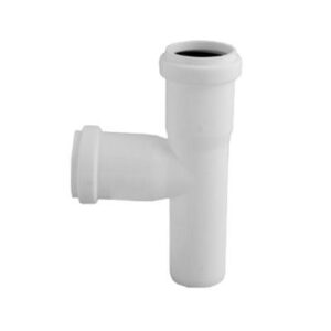 Ramificatie PP pentru canalizare Aquer. d 32 x 32 mm. 90 grade. Alb.