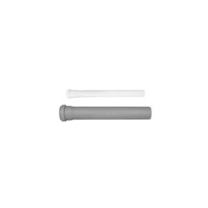 Teava PP pentru canalizare SN2 Aquer. 110 х 2.7 х 500 mm. Doua straturi. Gri. Interior alb.