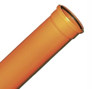 Teava PP pentru canalizare SN2 Aquer. 110 х 2.7 х 4000 mm. Oranj.