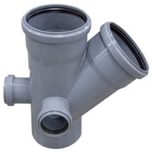 Cruce PP pentru canalizare d110/110х45/50/50grad. stinga / posterior. sur. RTP !!!