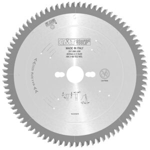 Disc debitare metale neferoase si parchet laminat CMT. 250 x 30 x 3.2/ 2.8 mm. 80 dinti.
