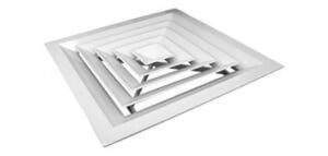 Grila de ventilare KKS 125 de tavan. 007-0430