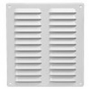 Grila de ventilatie metalica MR1628 Europlast. 260 x 280 mm. Alb