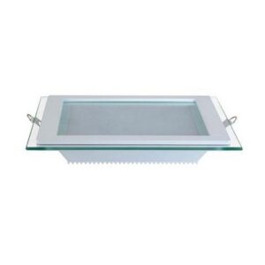 Spot incorporabil SMD LED. 15W. 1150Lm. 4200K. 'sticla-patrat'.