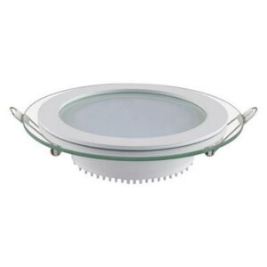 Spot incorporabil SMD LED. 12W. 744Lm. 4200K. 'sticla-rotund'. 016-016-0012