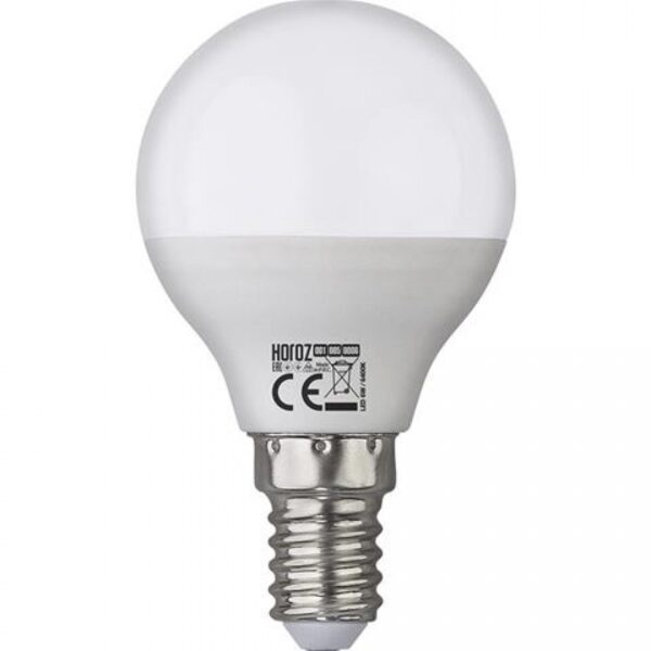 Bec LED SMD, G45, 6 W, E14, 4200 K, 480 lm, ELITE-6 Horoz