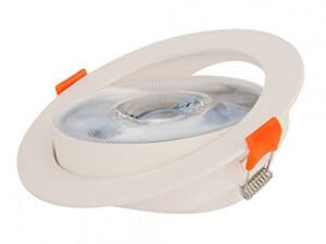 Spot incorp. MAYA 12W 1041Lm 6400K alb 'patrat' Horoz
