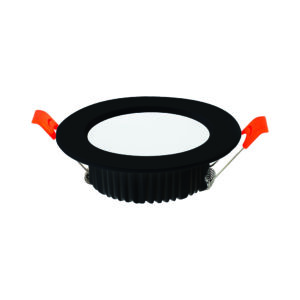 Spot LED incastrat, 8 W, 600 lm, 7000 K, negru, ALEXA-8 Horoz