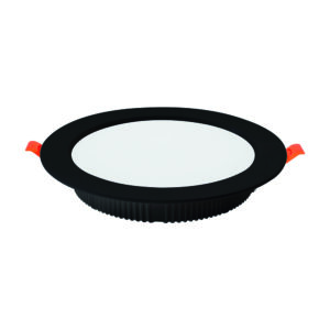 Spot LED incastrat, 20 W, 7000 K, 1500 lm, negru, ALEXA-20 Horoz